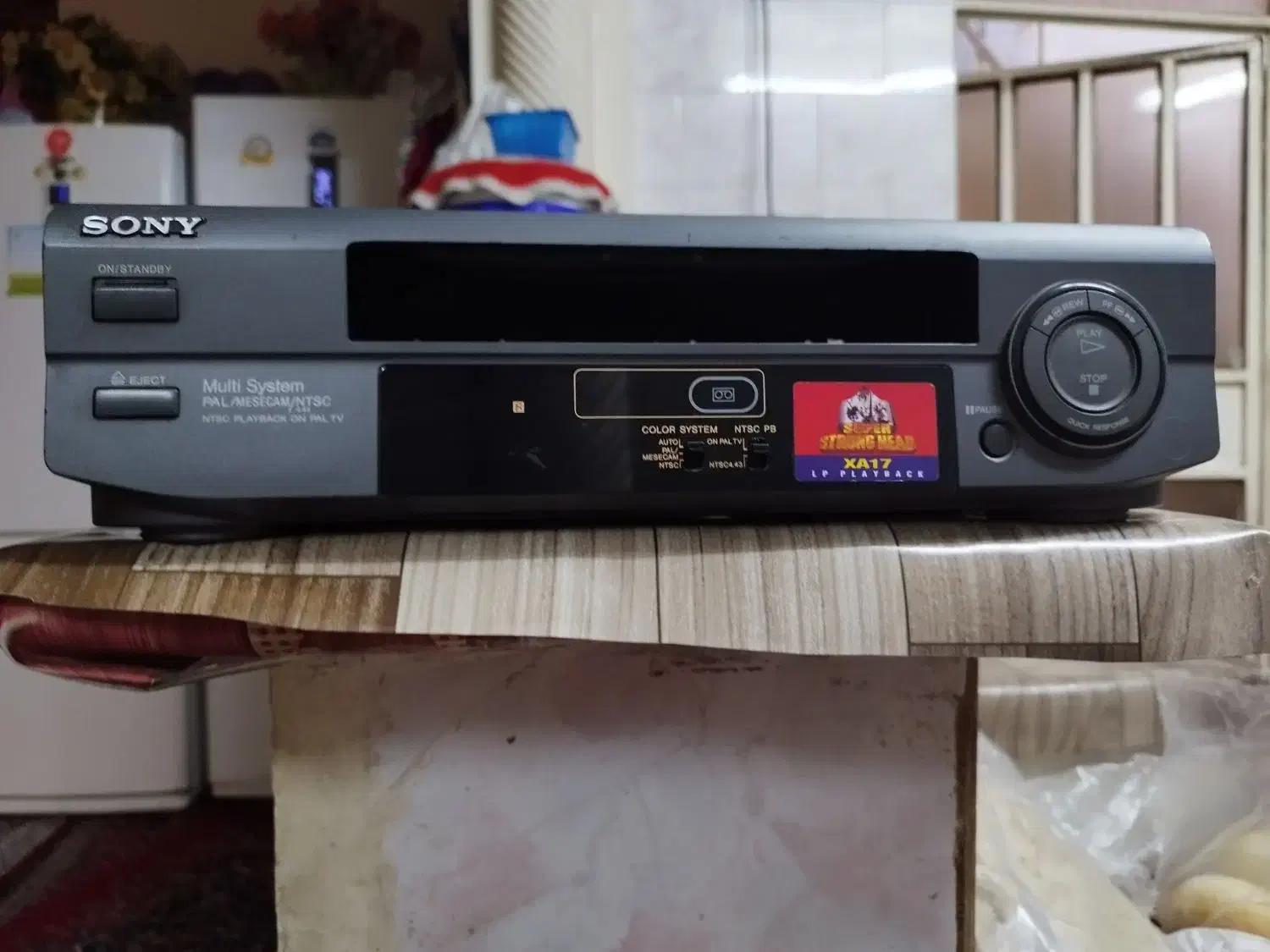 ویدیو VHSکاست بزرگ سونی|پخش‌کننده DVD و ویدیو|اهواز, لشکرآباد|دیوار