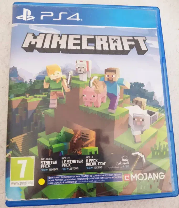 بازی Minecraft برای  ps4|کنسول، بازی ویدئویی و آنلاین|شیراز, شهرک بهشتی|دیوار