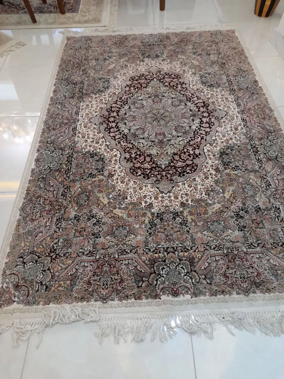 فرش چهارمتری ساوین|فرش|تنکابن, |دیوار