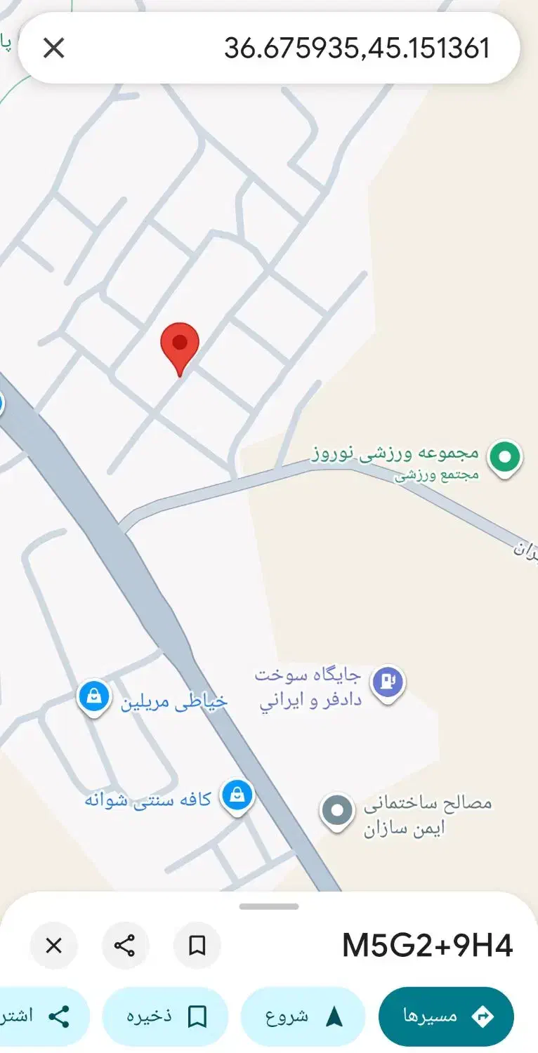 زمین مسکونی ورودی شهر 12متری هیمن|فروش زمین و ملک کلنگی|پیرانشهر, |دیوار