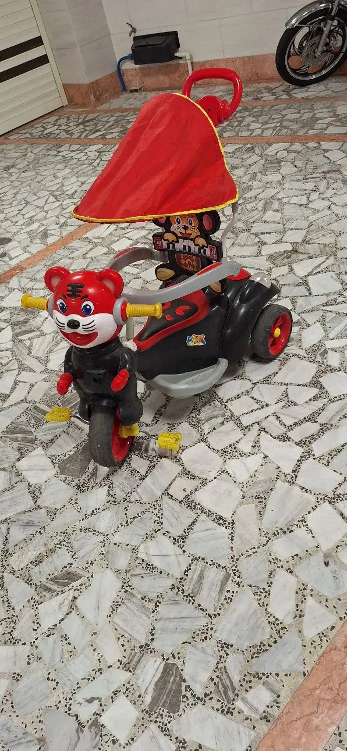 سه چرخه.کریر.|کالسکه و لوازم جانبی|رشت, سعدی (تختی)|دیوار