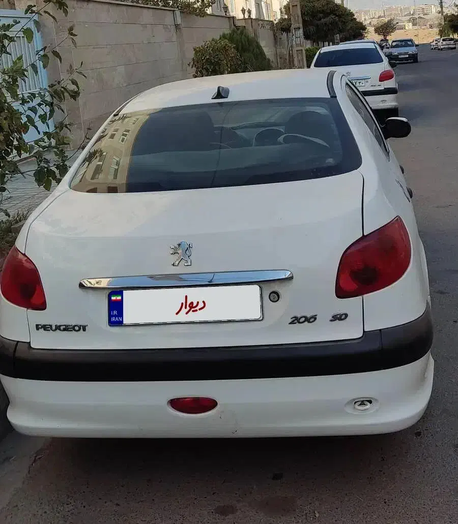 ۲۰۶sd مدل ۱۳۹۳|خودرو سواری و وانت|کرج, شهرک یاس شمالی|دیوار