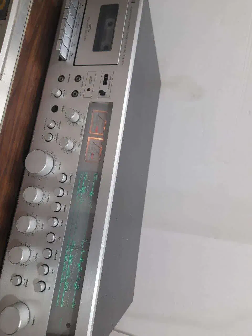 استریو  ضبط قدیمی چوبی|سیستم صوتی خانگی|اردکان, |دیوار