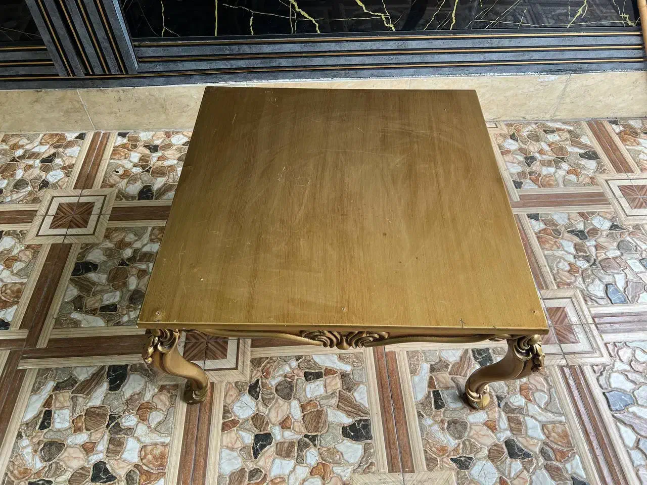 میز جلو مبلی تمام چوب|مبلمان خانگی و میز عسلی|آستانه اشرفیه, |دیوار