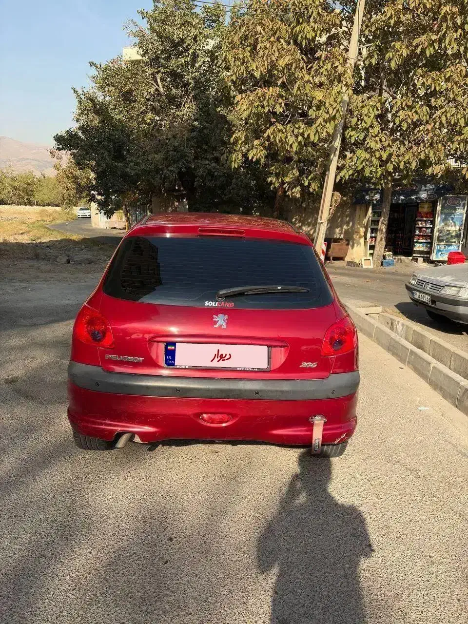 پژو ۲۰۶ سال ۸۸ تیپ ۲|خودرو سواری و وانت|تهران, جوانمردان (اندیشه)|دیوار