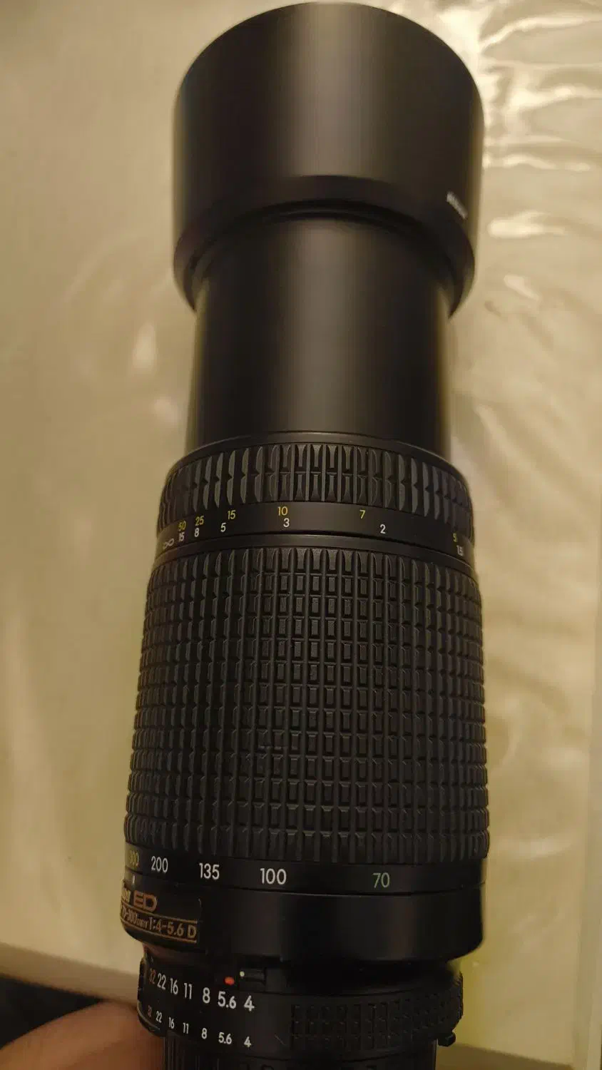 لنز نیکون ۳۰۰ ۷۰ ED exآکبند|دوربین عکاسی و فیلم‌برداری|کرمان, |دیوار