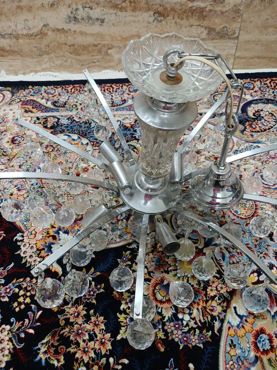 لوستر سالم|لوستر و چراغ آویز|پاکدشت, پاکدشت (مامازند)|دیوار