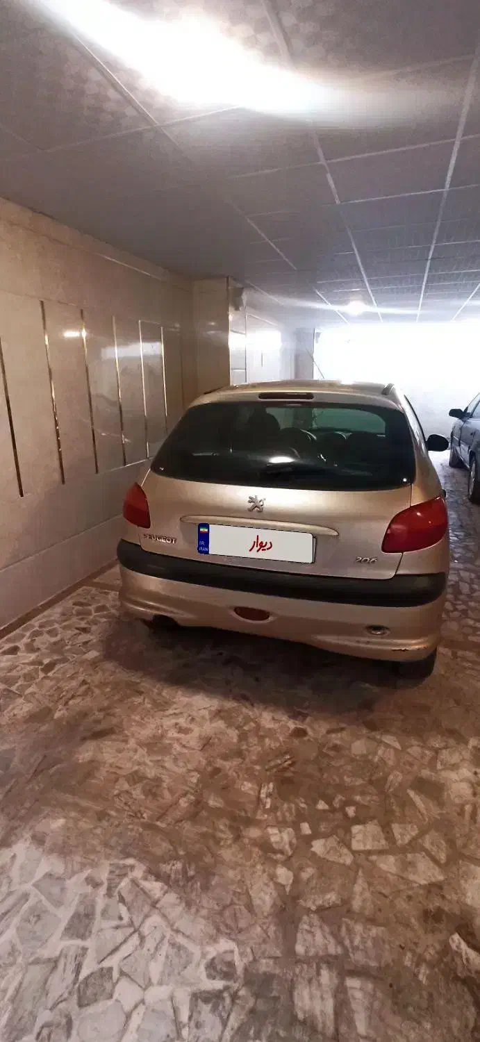 پژو 206 تیپ دو|خودرو سواری و وانت|رشت, جهاد|دیوار