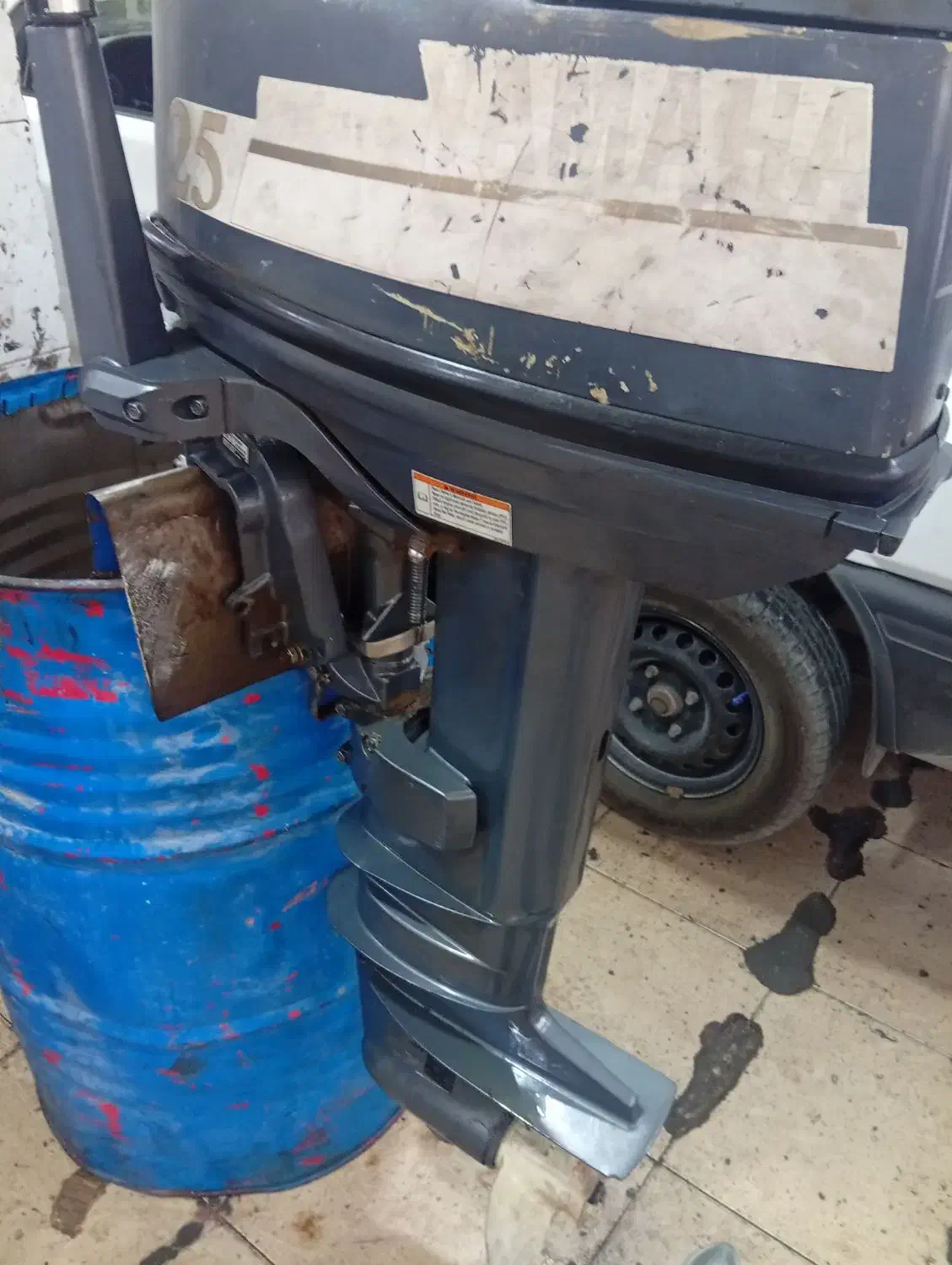 موتور قایق ۲۵|قایق و سایر وسایل نقلیه|بندر دیر, |دیوار