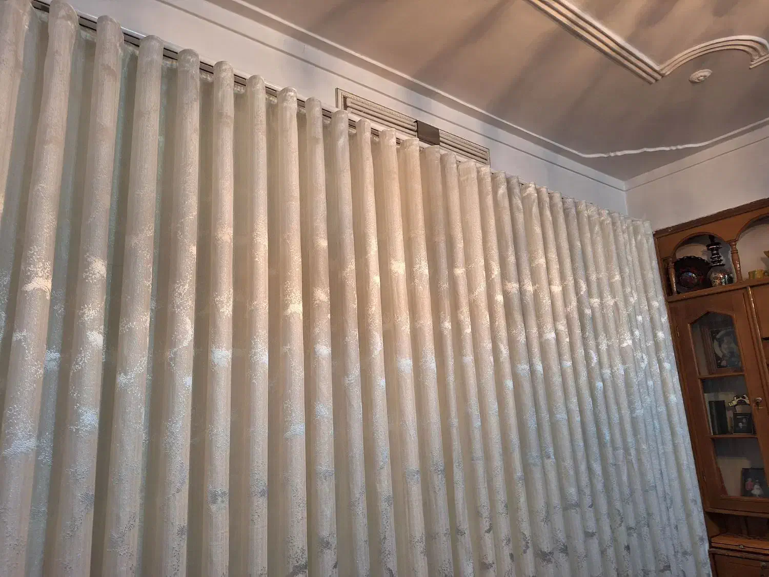 عجله کنید جنس داره گرون میشه|پرده، رانر، رومیزی|جهرم, |دیوار