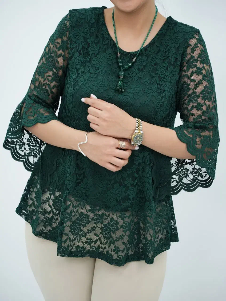 شومیز دانتل گیپورددرجه یک|لباس|قم, سالاریه|دیوار