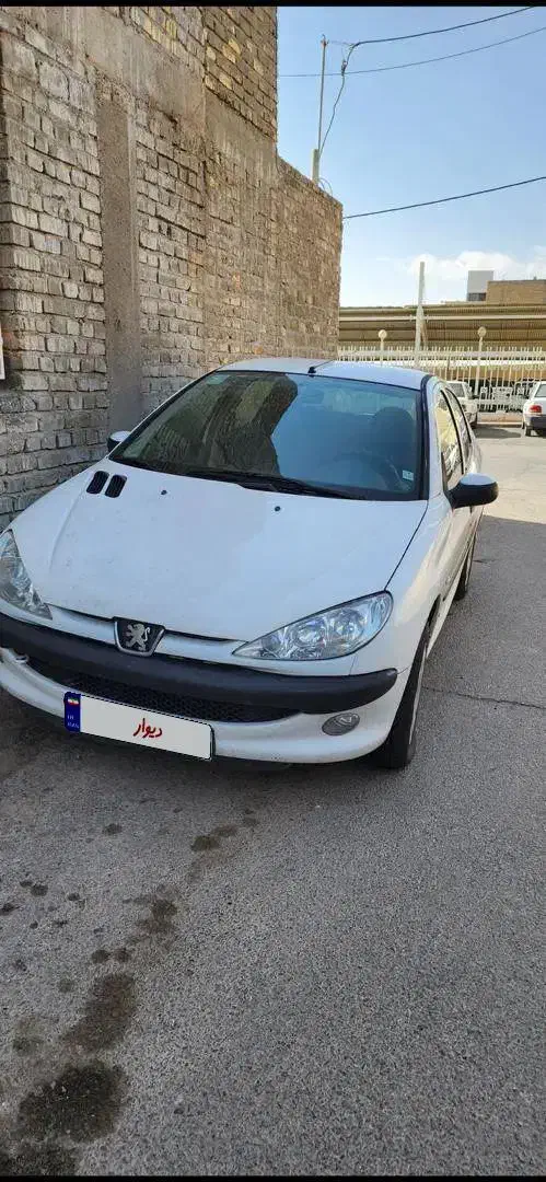 پژو ۲۰۶ SD مدل ۹۳بدون رنگ دو برگ سند|خودرو سواری و وانت|یزد, |دیوار