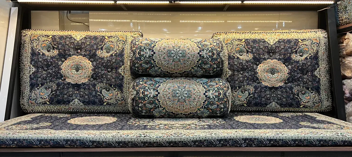 سرویس شاه نشین ترمه|پشتی|یزد, |دیوار