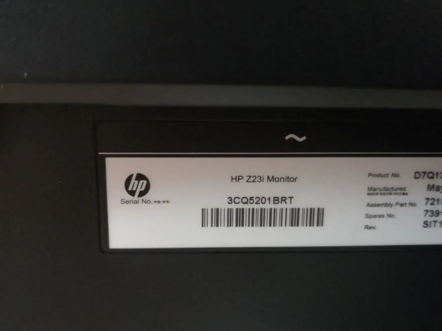 مانیتور 23 اینچ hp اصل آلمان|قطعات و لوازم جانبی رایانه|همدان, |دیوار