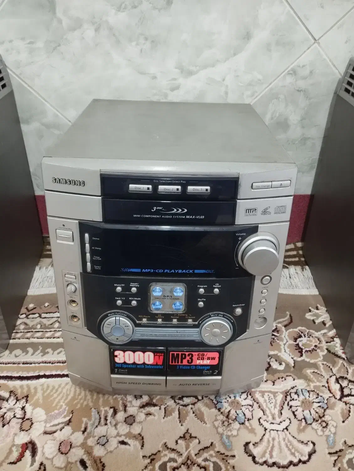 ضبط سامسونگ کاملا سالم|سیستم صوتی خانگی|کوهدشت, |دیوار