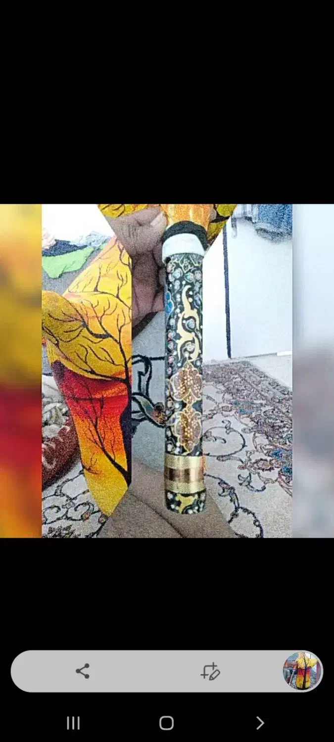 نی انبان حرفهای|سازهای بادی|اصفهان, بهارستان|دیوار