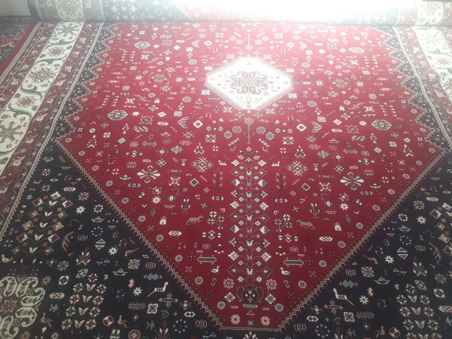 فرش ۳*۴نو کار نکرده|فرش|همدان, |دیوار