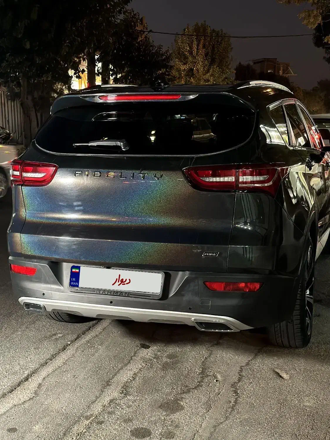 فیدلیتی ۱۴۰۲ مشکی|خودرو سواری و وانت|اصفهان, شاهد|دیوار