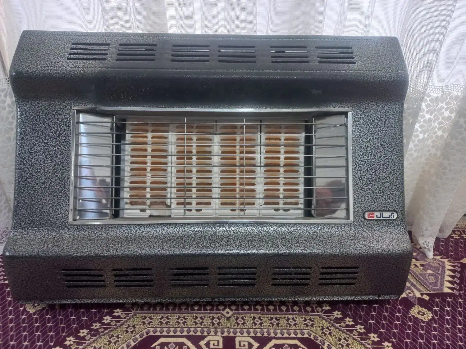 بخاری دیواری آبسان مدل ۴۶۳ کارکرده|بخاری، هیتر، شومینه|مرند, |دیوار