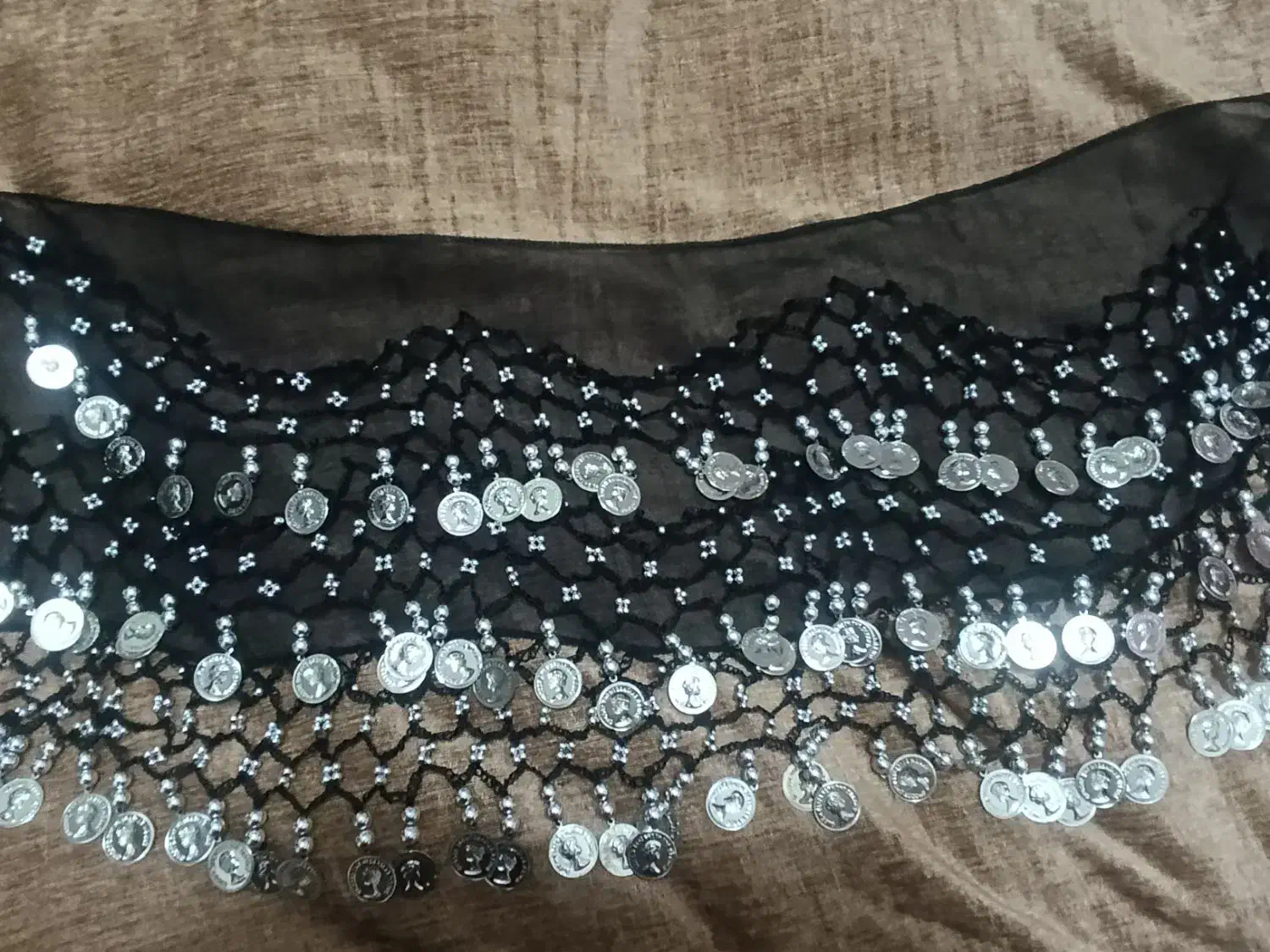 کمربند عربی سکه ای|زیورآلات و اکسسوری|قم, شاه سید علی|دیوار