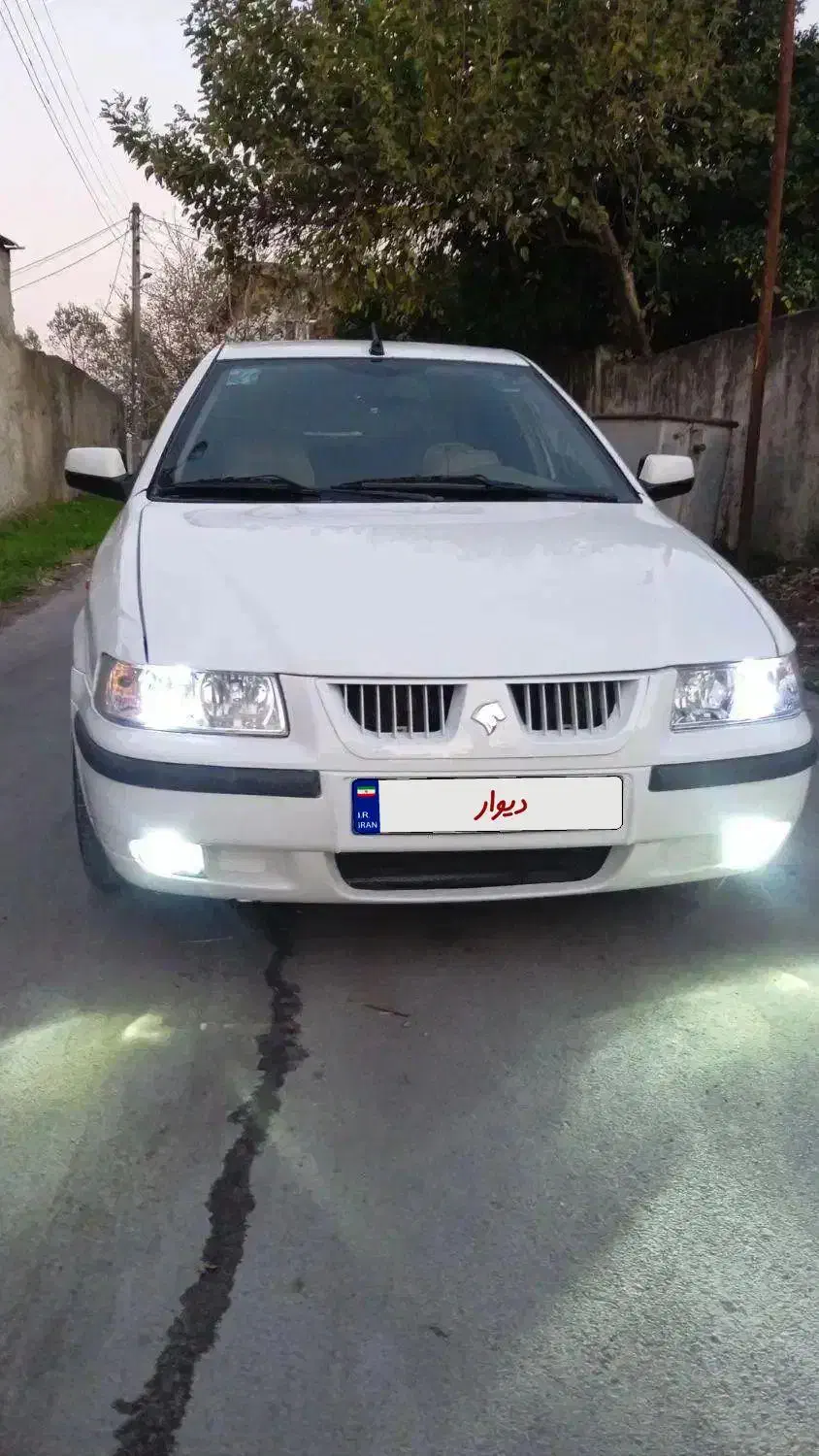 سمندLx سفید مدل 1389|خودرو سواری و وانت|چالوس, |دیوار