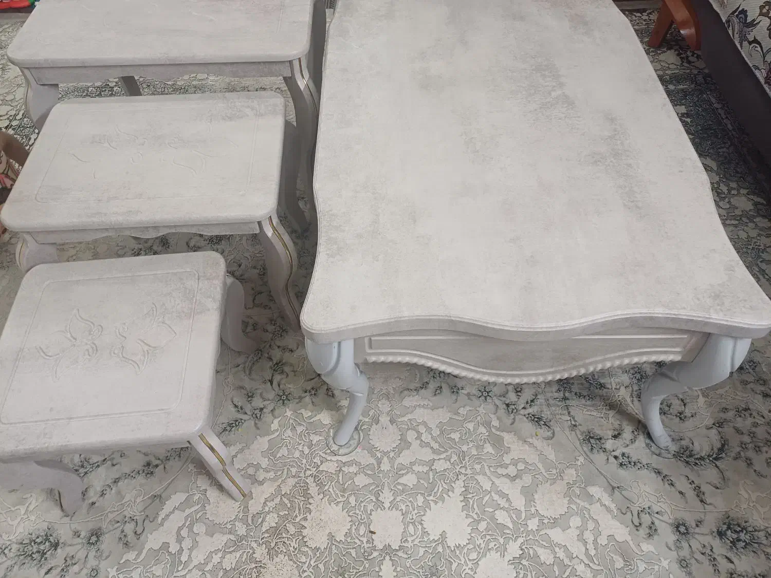 میز عسلی 3 تیکه|مبلمان خانگی و میز عسلی|سمنان, |دیوار