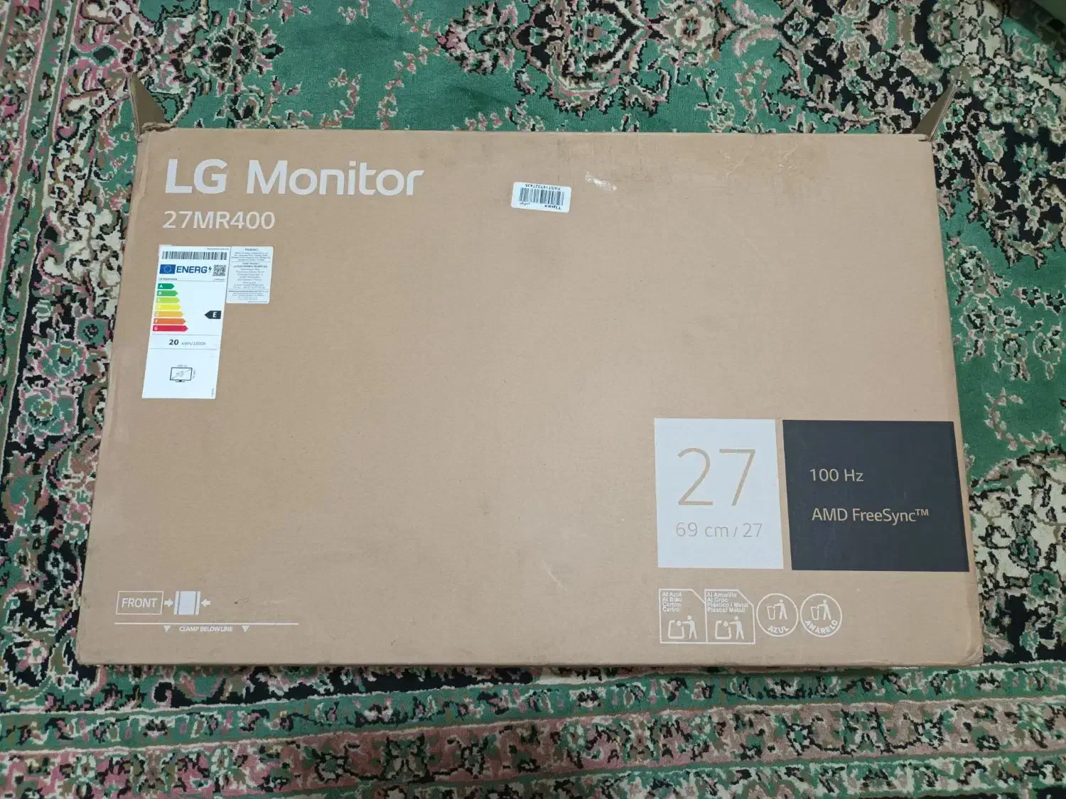 مانیتور 27 اینچ 100 هرتز LG با 2 سال گارانتی|قطعات و لوازم جانبی رایانه|رشت, جهاد|دیوار