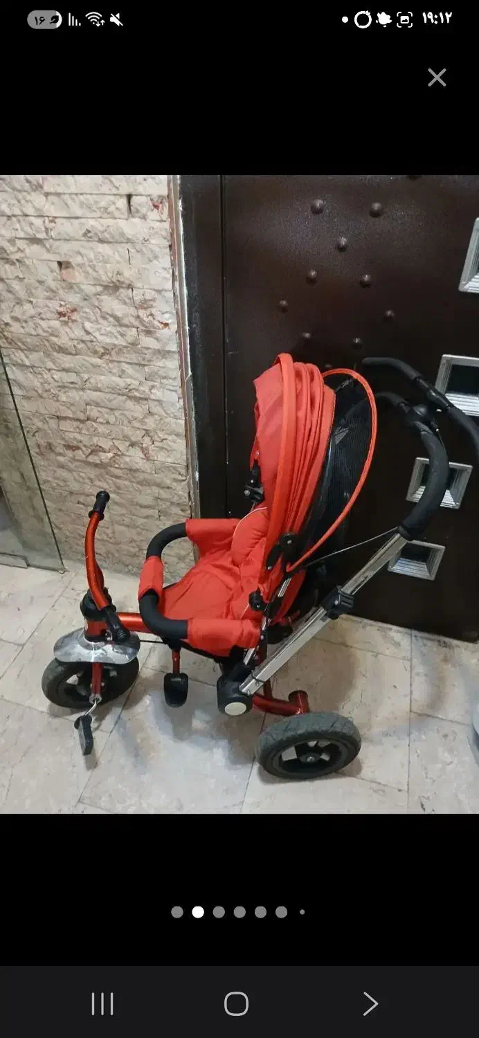 سه چرخه سایبان دار کمک فنر دار|اسباببازی|ری, دیلمان|دیوار