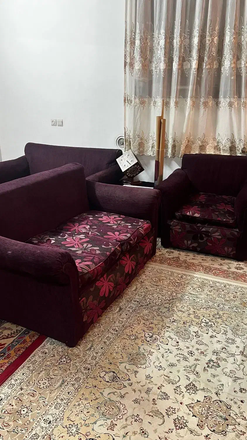 مبل 6 نفره مبلمان شش نفره راحتی|مبلمان خانگی و میز عسلی|کاشان, گبرها|دیوار