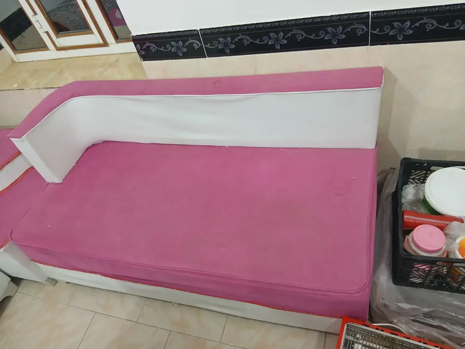 مبل راحتی ۶ نفره ال قیمت ۱۲۰۰|مبلمان خانگی و میز عسلی|دهگلان, |دیوار