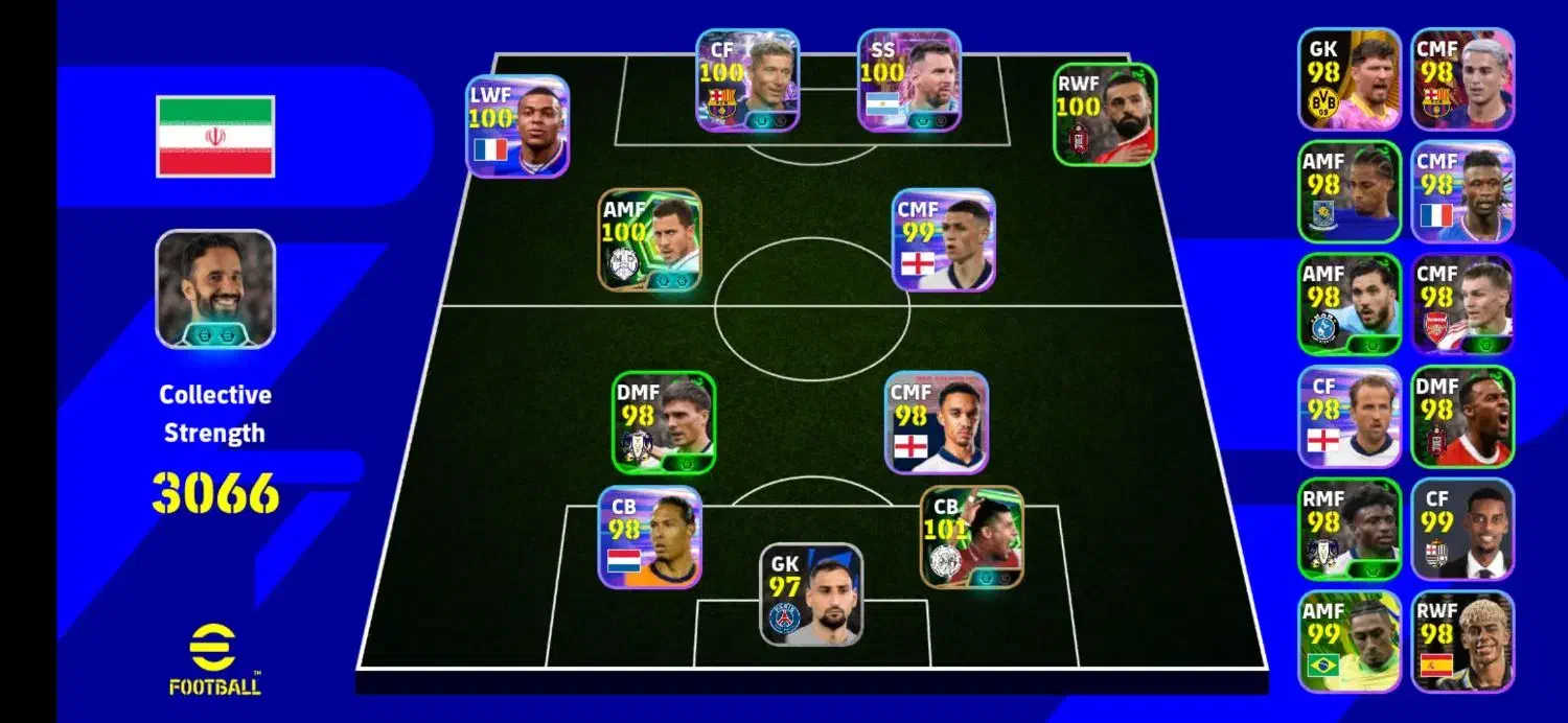 اکانت efootball|کنسول، بازی ویدئویی و آنلاین|منج, |دیوار