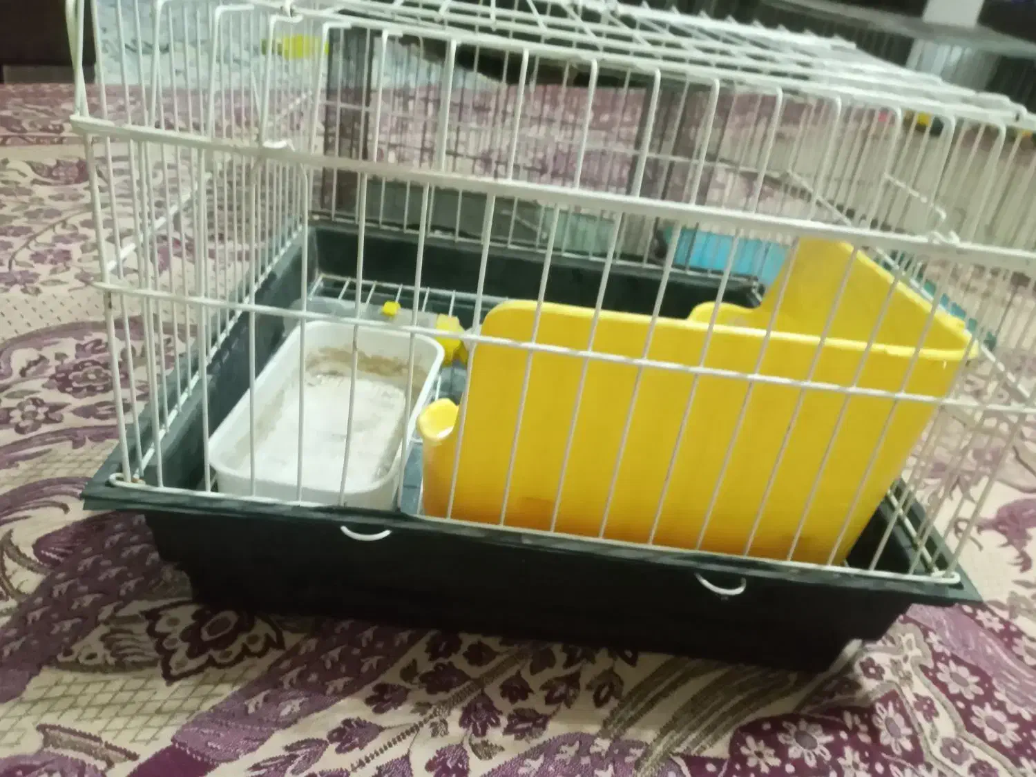 قفس خرگوش با لوازم جانبی در حد نو|لوازم جانبی حیوانات|تهران, جوادیه تهرانپارس|دیوار