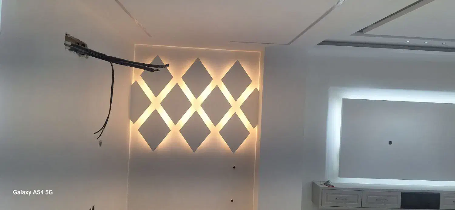 اجرای کناف و دیوار پوش pvc و مشبک|خدمات پیشه و مهارت|کرمانشاه, |دیوار