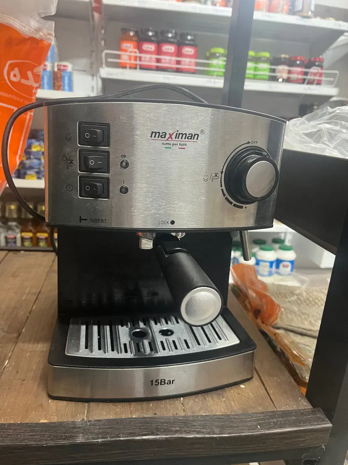 دستگاه قهوه اسپرسو ساز|سماور، چای‌ساز، قهوه‌ساز|حمیدیا, |دیوار