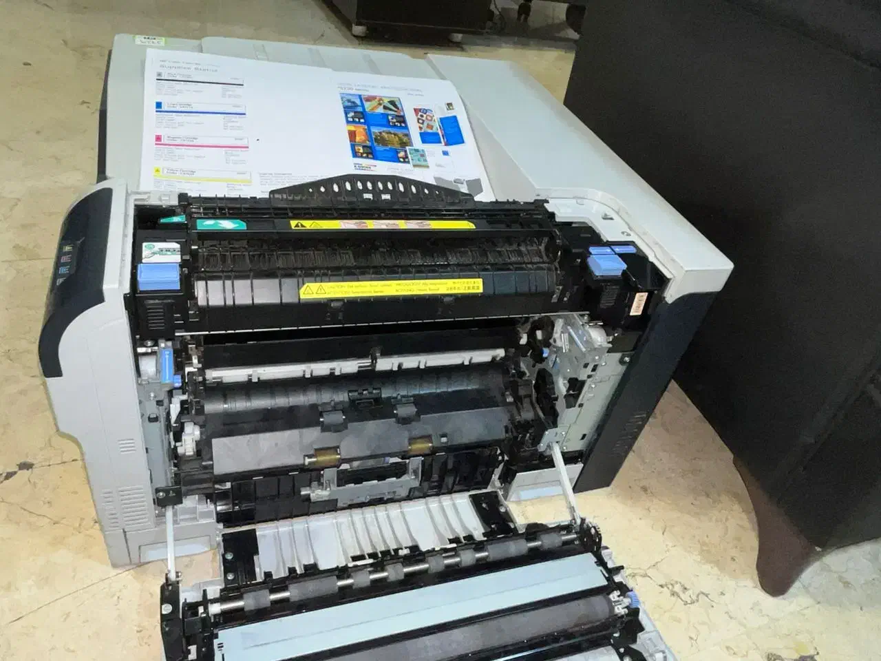 پرینتر رنگی اچ پی ۵۲۲۵|پرینتر، اسکنر، کپی، فکس|تهران, بهجت‌آباد|دیوار