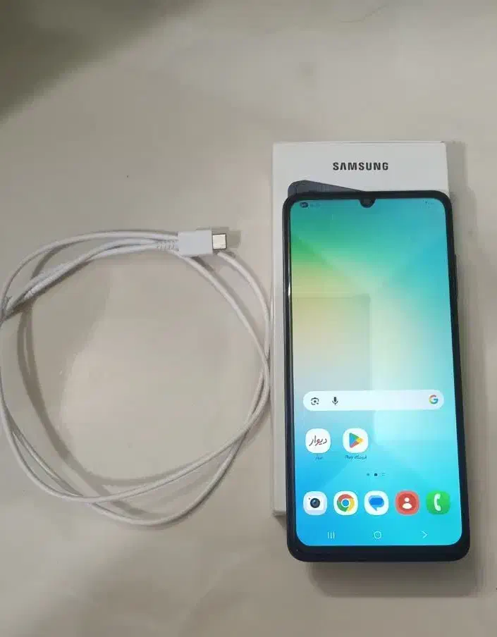 گوشی a06سامسونگ درحد نو|موبایل|گلبهار, شهر جدید گلبهار|دیوار