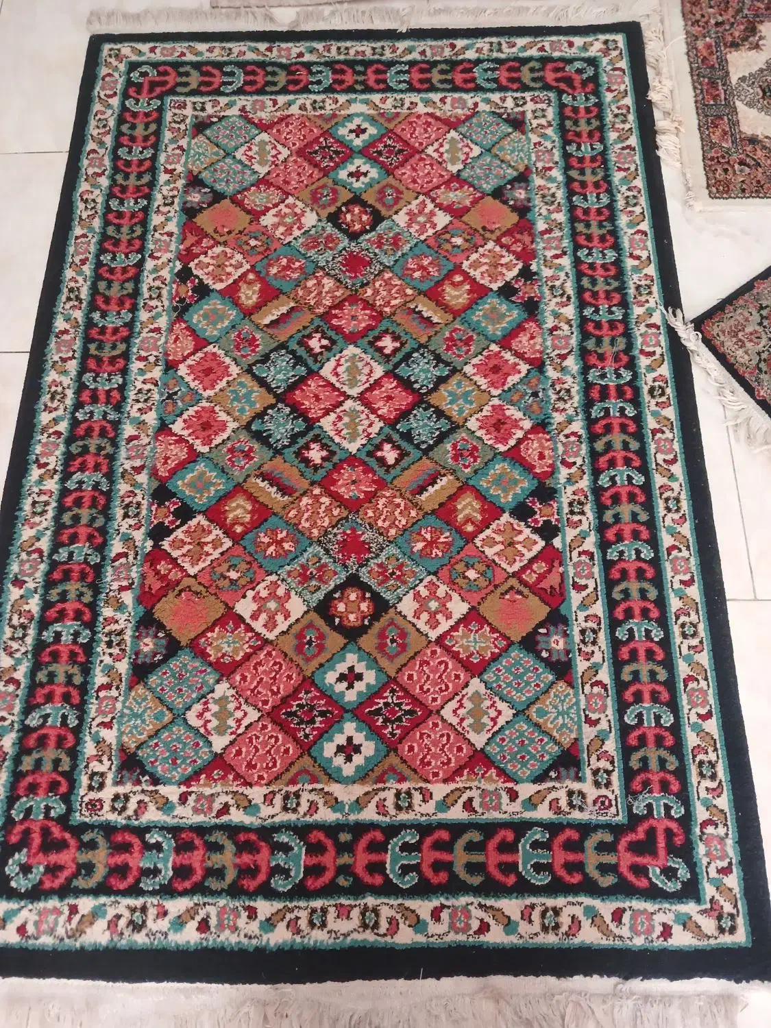 فرش قالی چه خوش رنگ 7تکه به فروش می رسد|فرش|کرج, فاز ۴ مهرشهر|دیوار