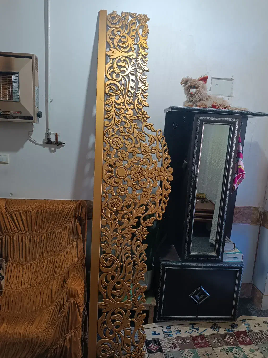 کتیبه پرده|پرده، رانر، رومیزی|شوشتر, |دیوار