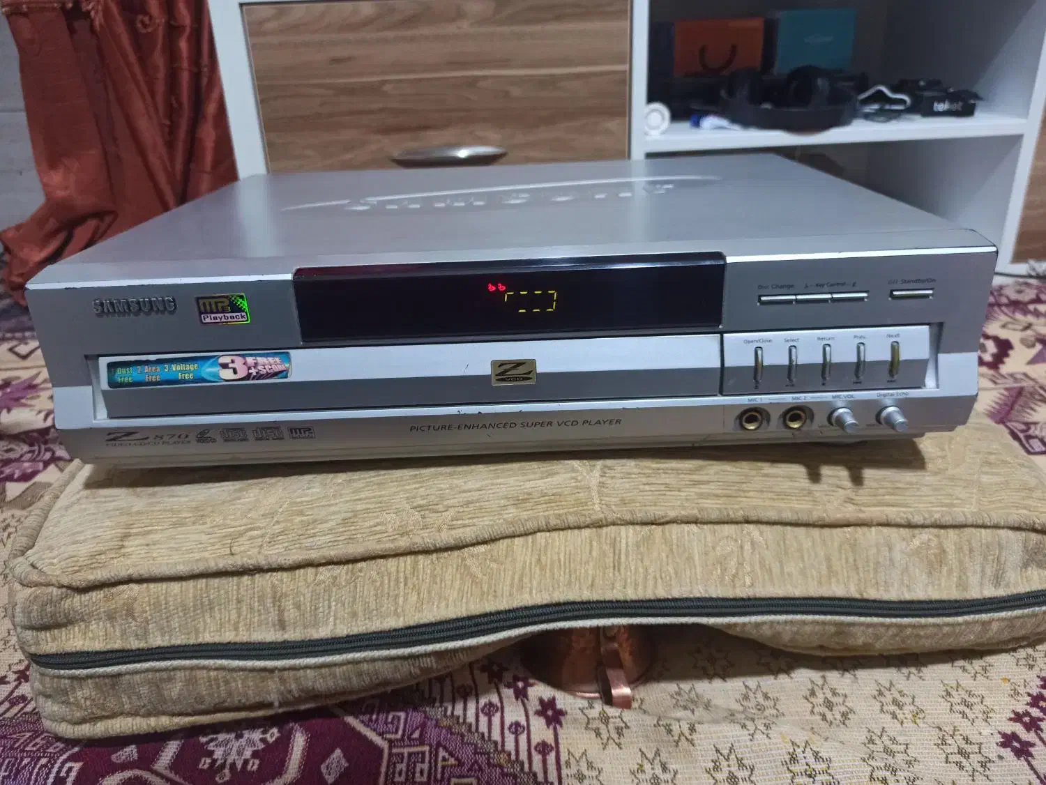 دستگاه دیوی دی درحد نو|پخش‌کننده DVD و ویدیو|شیراز, سلطان آباد|دیوار