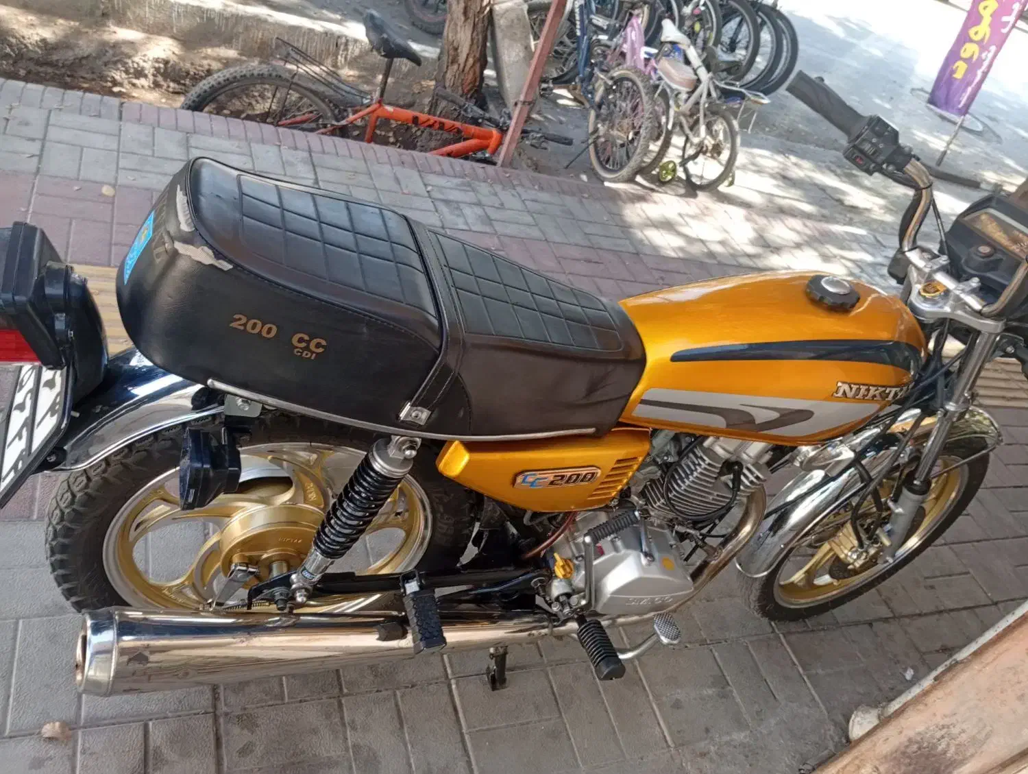 موتور 200نیکتاز دودیسک|موتورسیکلت|نجف‌آباد, امام خمینی|دیوار