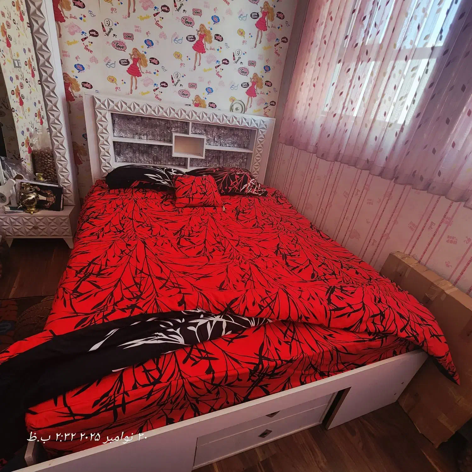 سرویس خواب|تخت و سرویس خواب|خوی, |دیوار