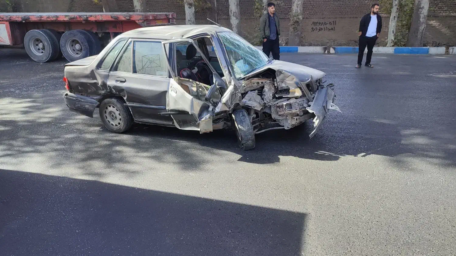 پراید تصادفی|خودرو سواری و وانت|وحیدیه, |دیوار