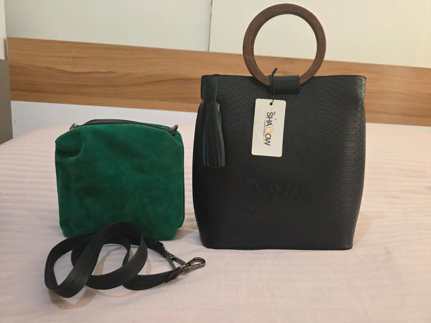 کیف چرم مشکی|کیف، کفش، کمربند|تهران, سازمان برنامه شمالی|دیوار