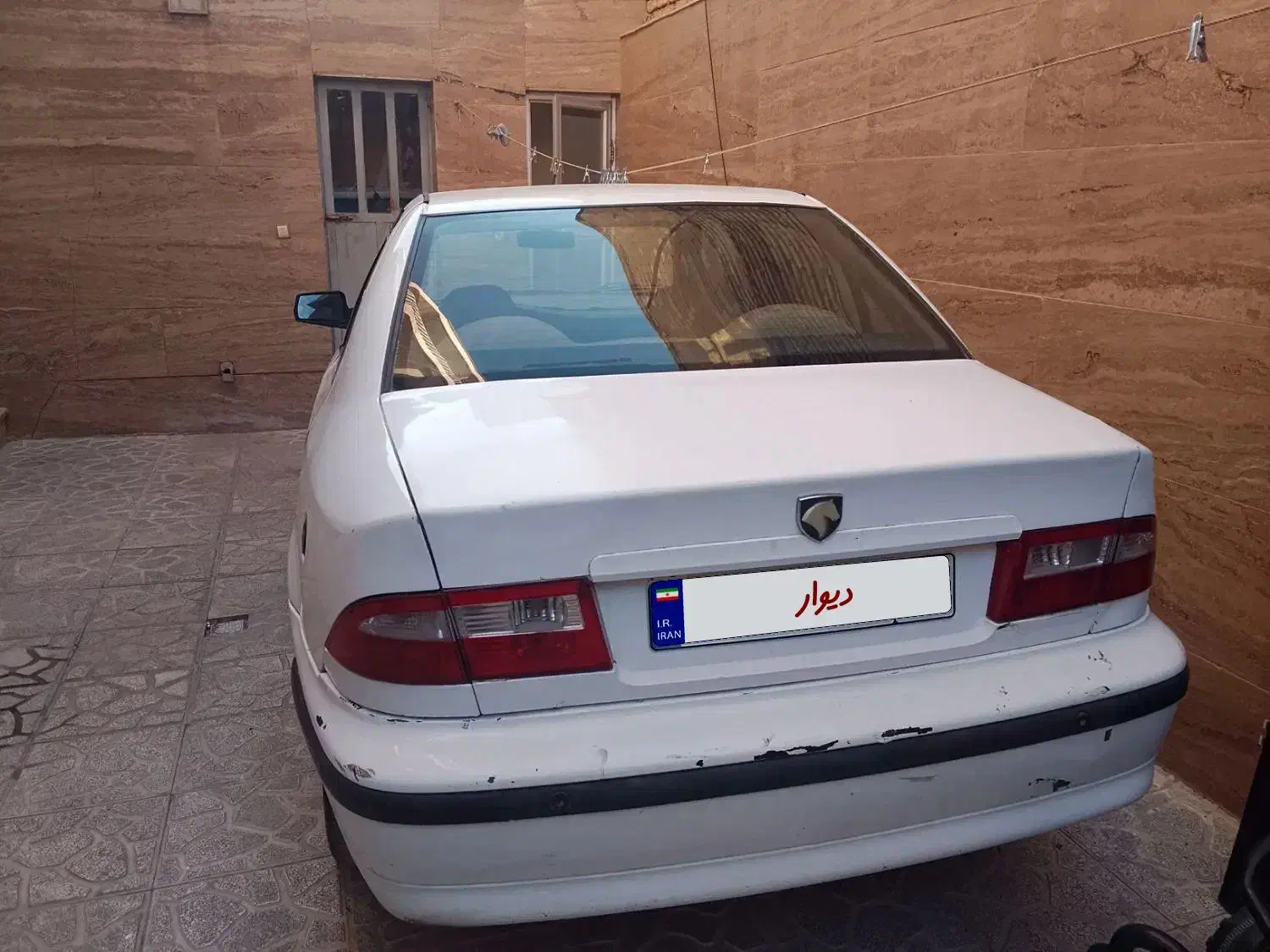 سمند سفید ال ایکس lx مدل ۸۴|خودرو سواری و وانت|کرمانشاه, |دیوار