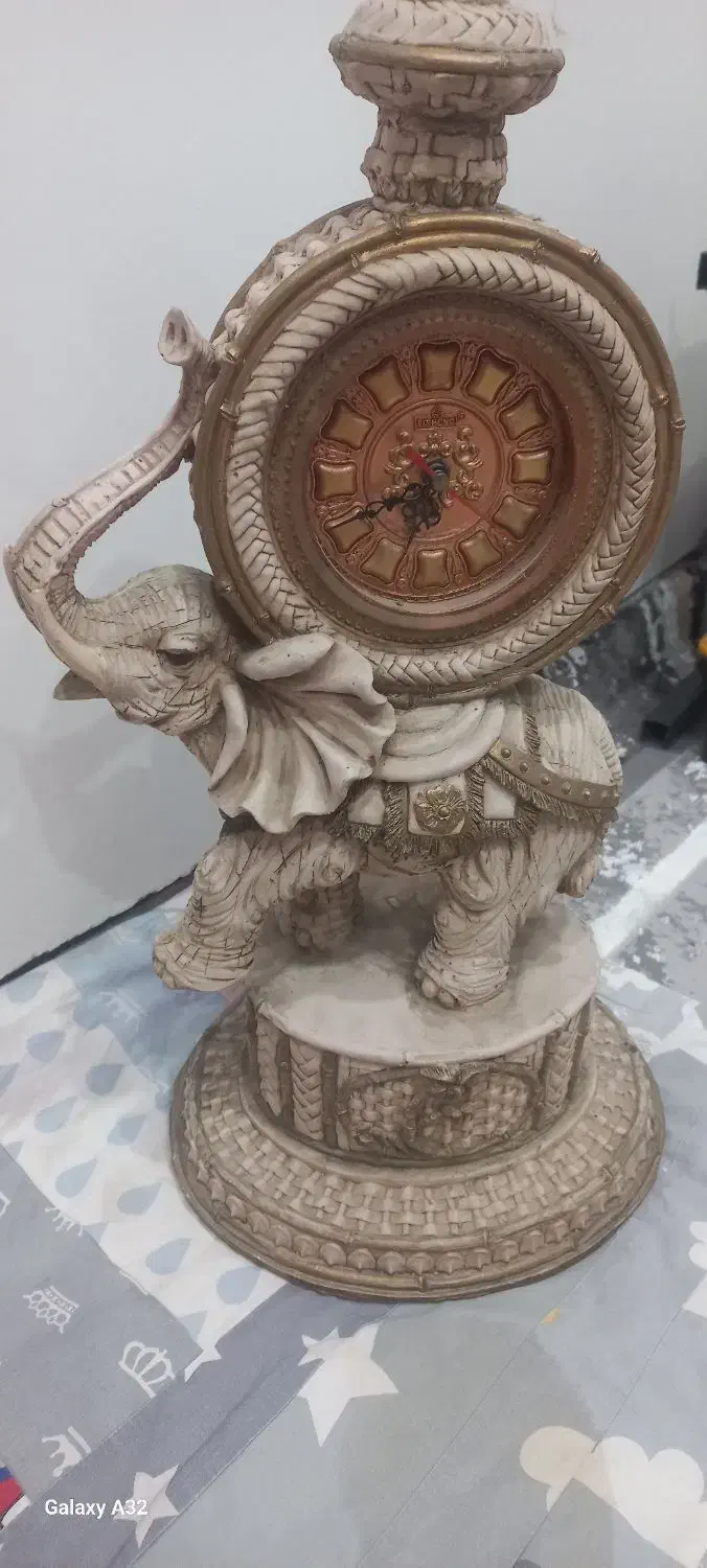 فیل ساعتی دکوری|مجسمه، تندیس، ماکت|کرج, المهدی|دیوار