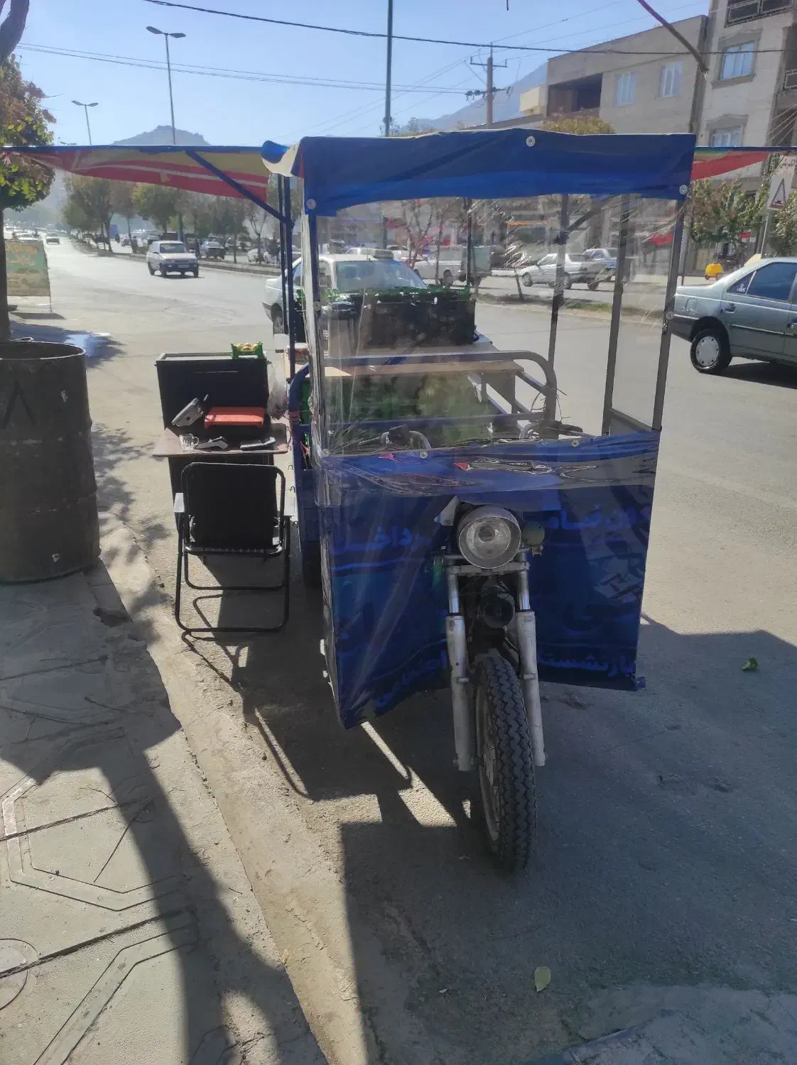 موتور سه چرخه فلات|موتورسیکلت|بانه, |دیوار