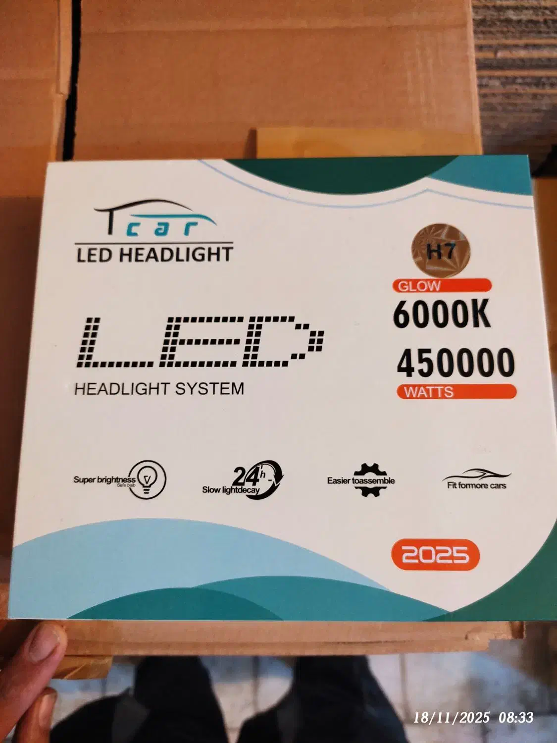 هدلایتH7وات450000نور سفید|قطعات یدکی و لوازم جانبی|پاکدشت, پاکدشت (مامازند)|دیوار