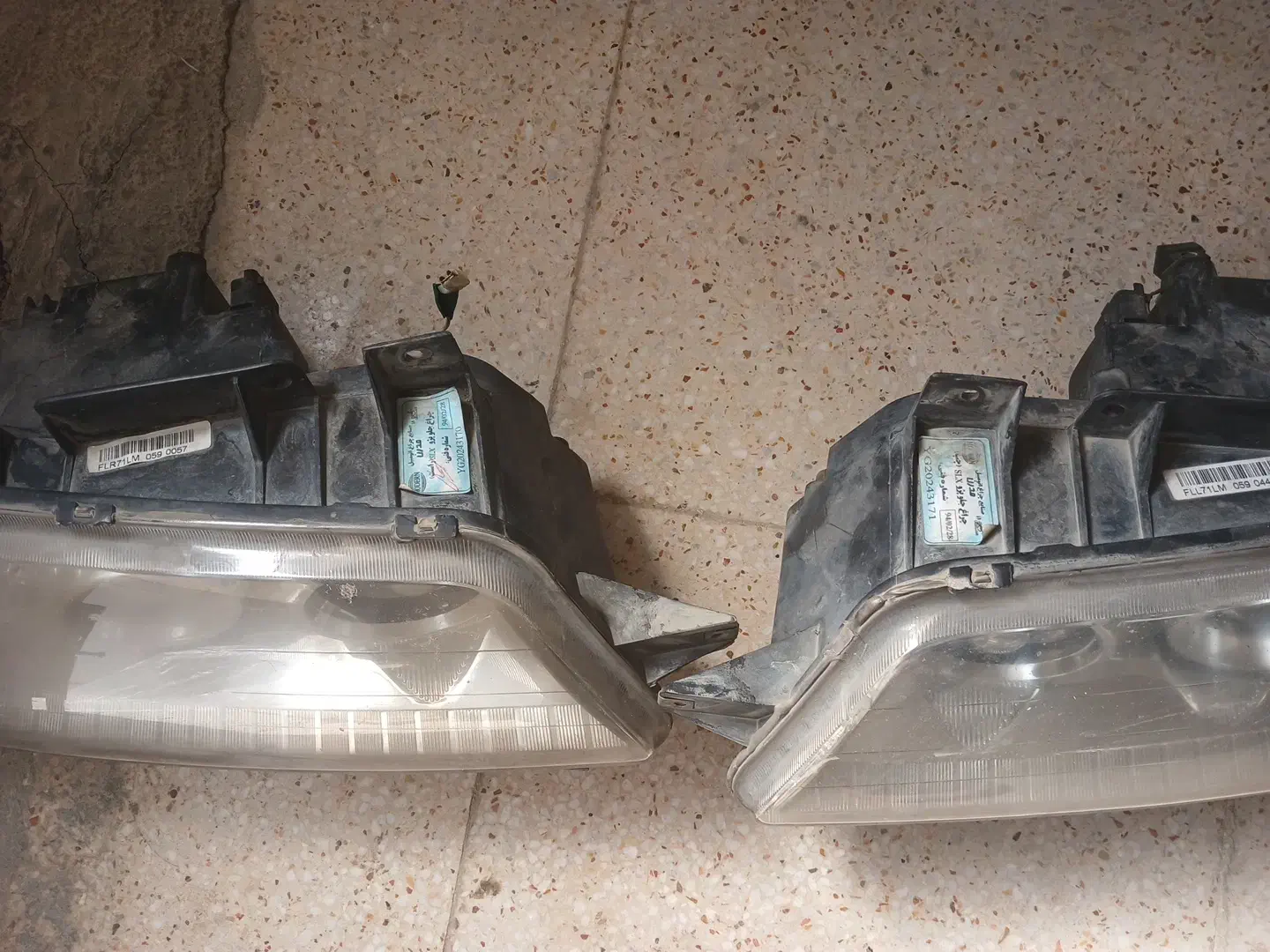 یک جفت چراغ پژو sLx|قطعات یدکی و لوازم جانبی|خانمیرزا, |دیوار