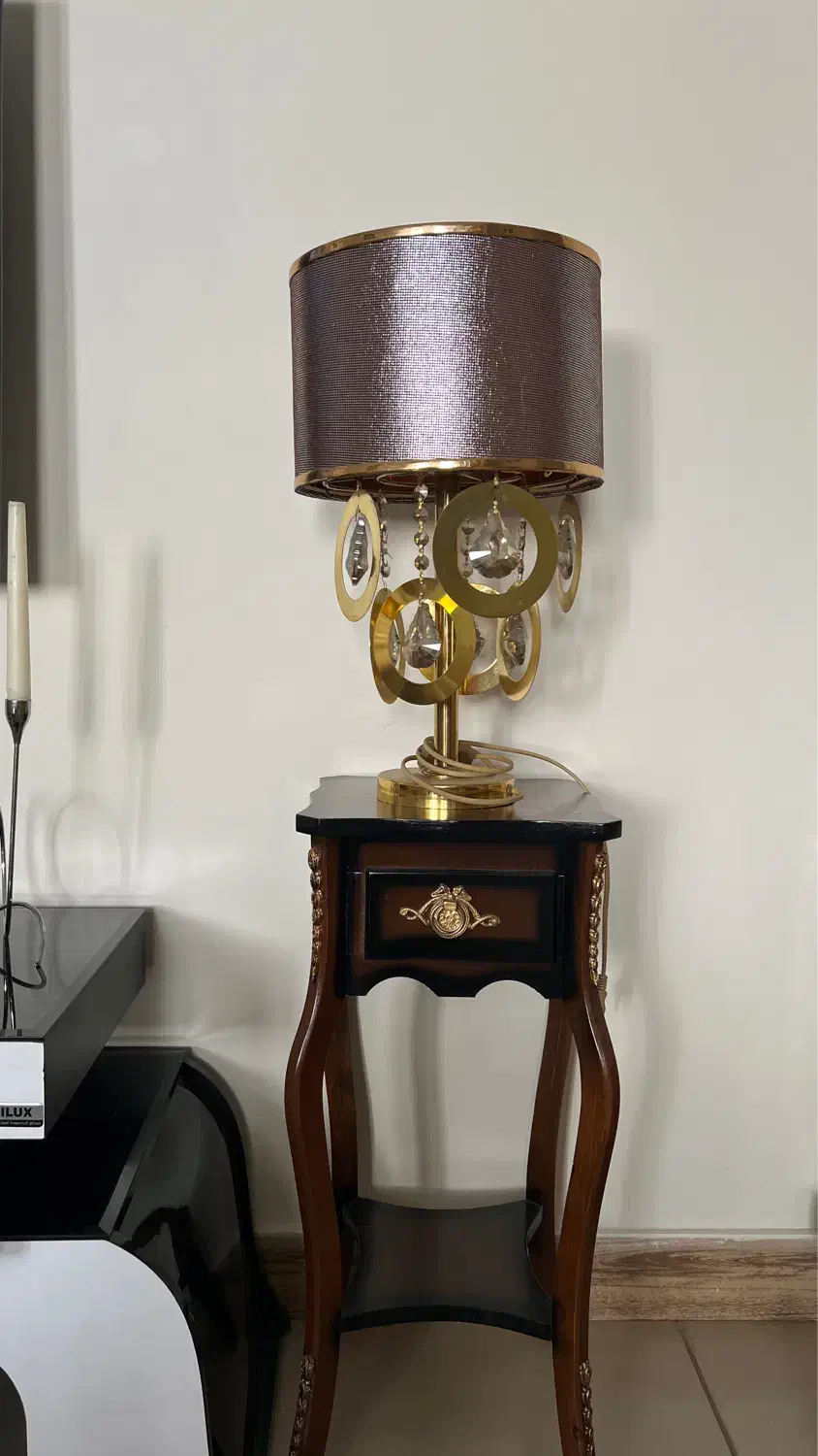 ۲ عدد اباژور همراه میز اباژور|چراغ خواب و آباژور|تهران, اکباتان|دیوار