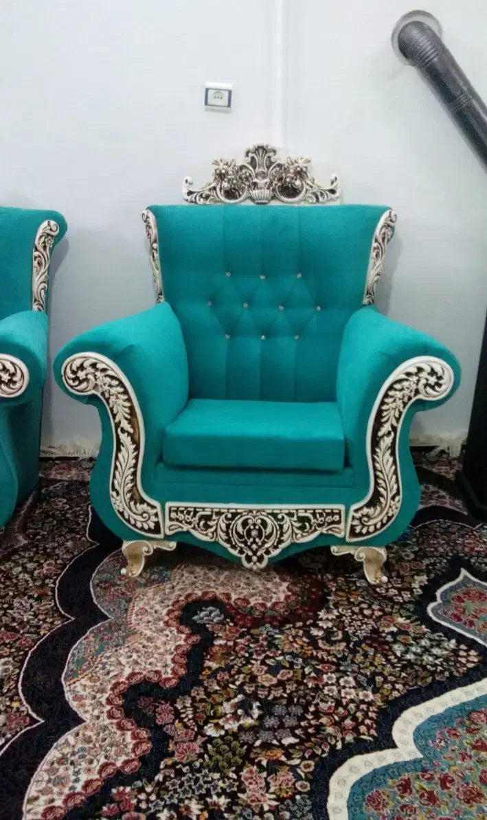 مبل راحتی شیک ۷ نفره|مبلمان خانگی و میز عسلی|مشهد, سمزقند|دیوار